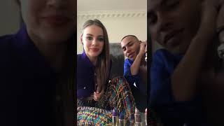 Olivier Rousteing of Balmain spontaneous interview by Xenia [upl. by Nesiaj]