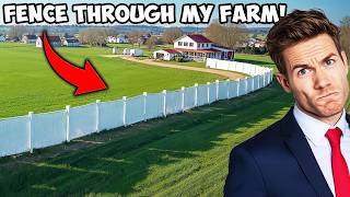 HOA Builds Fence THROUGH My Farm To Landlock Me Insists I MUST Join [upl. by Assenad]