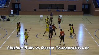 BABA Summer Jam Finals 2024 Deacons Thunderbolts vs Clapham Bulls 🏀🔥 u14 [upl. by Gilges]