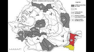 Podișul Dobrogei  lecție de geografie  Geografia României [upl. by Elaen]