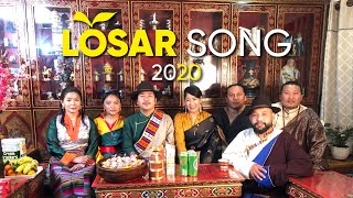 Tibetan Losar Song  ང་ཚོ་བོད་ཀྱི་ལོ་གསར།་ Tsering Gyurmey  Karma Tseten  Various Tibetan Artist [upl. by Rempe663]