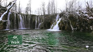 Plitvice Lakes National Park Winter Walk Route H [upl. by Joanna]