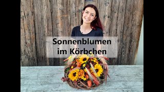 Sonnenblumen im Körbchen [upl. by Adnohsek500]