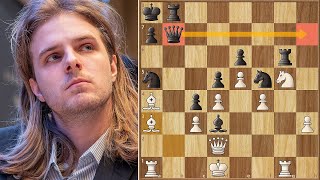 Now Thats A Queen Sac  MVL vs Rapport  Grenke Chess Classic 2024 [upl. by Lindi]