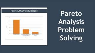 Pareto Analysis for Problem Solving [upl. by Jacobsohn]