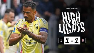 HIGHLIGHTS SERIE A  Juventus 11 Cagliari  Matchday 7 [upl. by Qifar487]