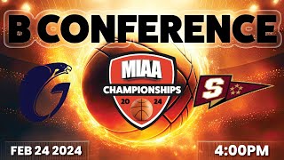 2024 MIAA B Mens Basketball Championships  Gerstell v Severn [upl. by Llerrot]