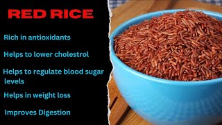 How To Cook Red Rice Perfectly  No soaking  Weight Loss Recipe  Cook Red Rice In Less Time [upl. by Milburt]