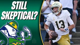 Notre Dame Dominated Purdue But Theres Still Cause For Concern [upl. by Everard]