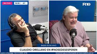 NoSeDesesperen Claurio Orellano presenta su nuevo programa en RADIO 10 [upl. by Alves]