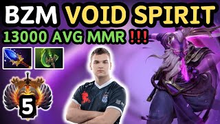 🔥 BZM VOID SPIRIT Midlane 737c 🔥 Master Tier RANK 5 BZM vs ATF  Dota 2 [upl. by Marielle]