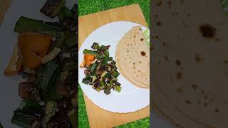 Jackie Shroff style Bhindi ki recipe shorts ytshorts youtubeshorts trending recipe shortvideo [upl. by Addam]