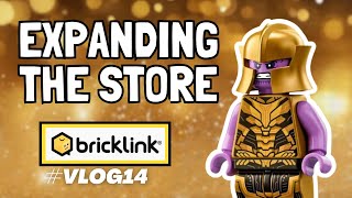 BRICKLINK STORE  EXPANSION TIME Store Tour amp LEGO Giveaways VLOG14 [upl. by Cram]