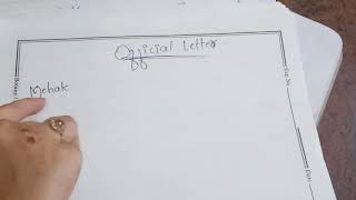 How to learn personal and official letter format very easily [upl. by Ahseket167]