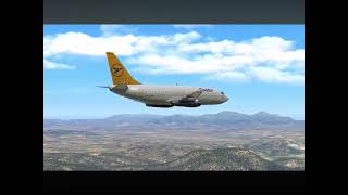 Condor Flugdienst Flight 3782  Crash Animation [upl. by Eadrahc958]