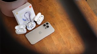 Airpods PRO 12 vs Soundpeats CLEAR  Review [upl. by Stalder674]