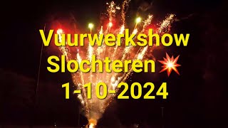 Vuurwerkshow Slochteren💥1102024 [upl. by Sklar]