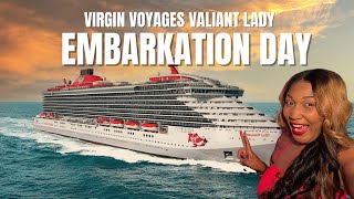 SOLO Birthday Embarkation Day On Virgin Voyages Valiant Lady Cruise [upl. by Berners]