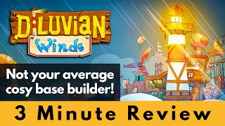 Diluvian Winds review  cosy story driven side scrolling colony builder sim [upl. by Khalil948]