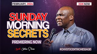 SUNDAY SECRETS 4TH FEBRUARY 2024  Apostle Joshua Selman Commanding Your Morning [upl. by Iover756]