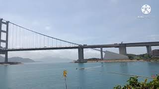 Tsing Ma Bridge of MA WAN  Glimpse of Tsing Ma Bridge short [upl. by Colton]