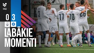 32 kārta BFC Daugavpils 03 FC RFS Labākie momenti [upl. by Glenna]