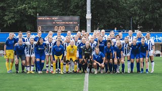 Das ERSTE Spiel unserer FRAUEN 💙🤍  Highlights Hertha BSC  Karlsruher SC [upl. by Onilatac]