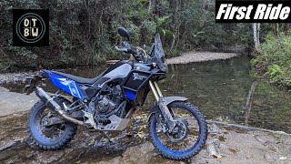 Yamaha Tenere 700 First Ride  Single Track Off amp OnRoad [upl. by Anairda]