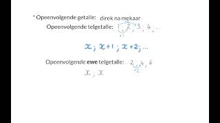 05 Opstel van vergelykings [upl. by Jaella]