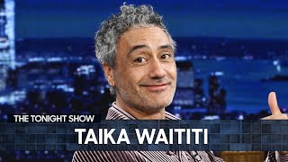 Taika Waititi on His Surprise Trip to Shreks House and His Movie Next Goal Wins Extended [upl. by Hamo685]