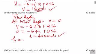 Application of Differentiation in kinematics [upl. by Aruon]