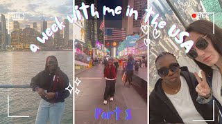 VLOG  une semaine avec moi aux USA 🇺🇸 partie 1 [upl. by Griffin590]