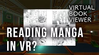 Virtual Book Viewer Reading Your Own Books in VR New Oculus Go Apps 2018 [upl. by Nnylasor566]