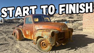 FULL BUILD 1948 Chevy ABANDONED 58 years ago to DAILY driver Start to finish [upl. by Thanos]