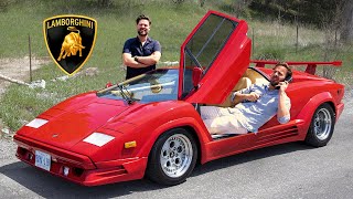 Lamborghini Countach Review  Wolf Of ALL Streets [upl. by Ardrey]