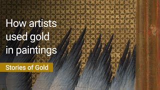 Applying Gold in Paintings Stories of Gold  National Gallery [upl. by Bradwell]