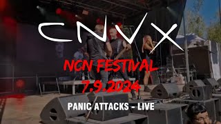 CNVX  NCN FESTIVAL 24092024  Live  Panic Attacks  Waldbühne [upl. by Ahsiad]