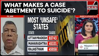 Air India Pilot Kills Self  PK Jain ExAddl DGP Explains What Makes A Case ‘Abetment To Suicide’ [upl. by Malory952]