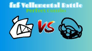 fnf Vellumental Battle Perfect Combo game play [upl. by Aralk]