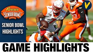 2022 Reeses Senior Bowl Game Highlights  2022 Senior Bowl [upl. by Lorac]