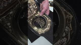 WWE World Heavyweight Title with Damien Priests Side plates [upl. by Eibreh]