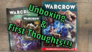 Warcrow Winds from the North Unboxing amp First Thoughts [upl. by Nylanej]