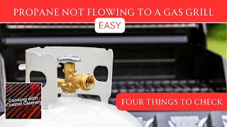 PROPANE Gas NOT FLOWING To The Grill  EASILY TROUBLESHOOT 🔥👍 [upl. by Peggi]