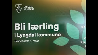 Vil du bli lærling i Lyngdal kommune 2023 [upl. by Jamill344]