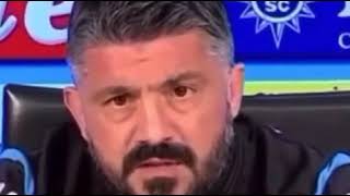 GATTUSO PARLA CALABRESE IN CONFERENZA STAMPA😂 [upl. by Lalise201]