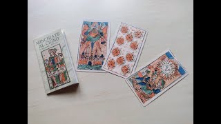 275 Minchiate Al Cigno compared to Rosenwald Tarot [upl. by Aura]