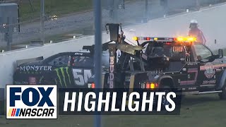 Kyle Busch Injured in Second Big One  Daytona  2015 NASCAR Xfinity Series [upl. by Libby230]