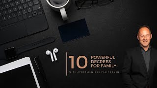 10 Powerful Decrees For Family 1112pm [upl. by Ahsiekin115]