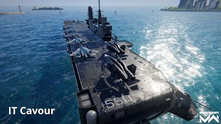 IT Cavour but Using Equipments Tier 3  Modern Warships [upl. by Arnoldo]