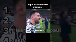 Top 5 melhores momentos do Messi messi futebol barcelona intermiami [upl. by Thurber]